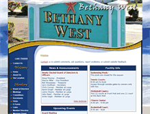 Tablet Screenshot of bethanywest.org
